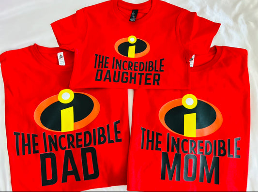 The Incredibles Family Shirt